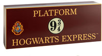 Lampe platform 9 3/4 poudlard express - harry potter