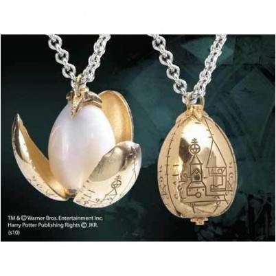 Collier pendentif œuf d'or - harry potter