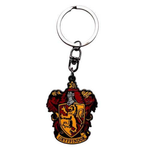 PORTE-CLÉS METALLIQUE GRYFFONDOR - HARRY POTTER - la boutique du sorcier