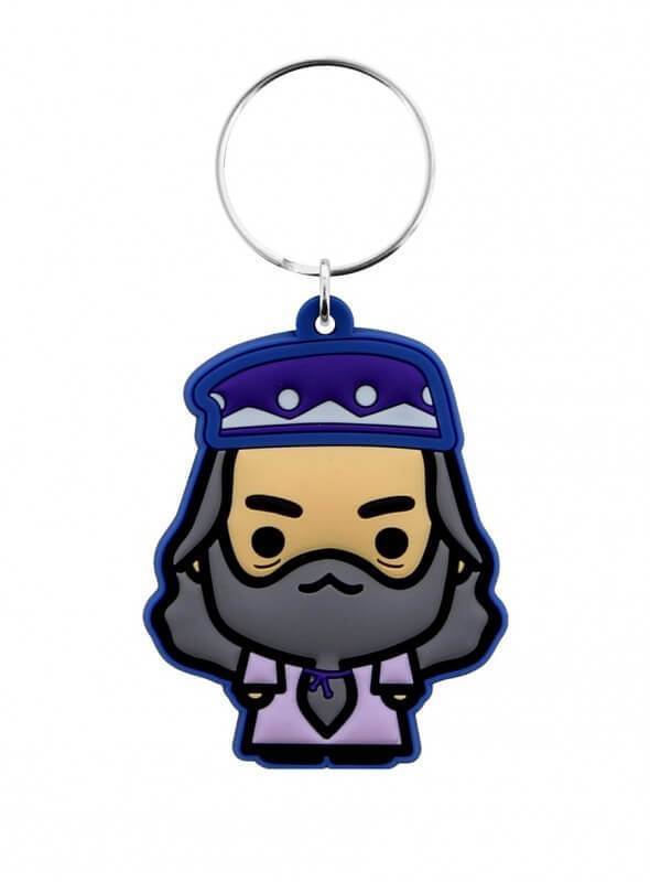 Porte-clés caoutchouc chibi dumbledore - harry potter