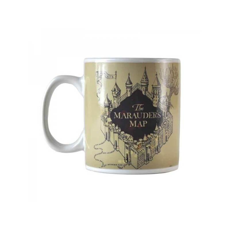 Mug thermoréactif carte du maraudeur (400 ml) - harry potter