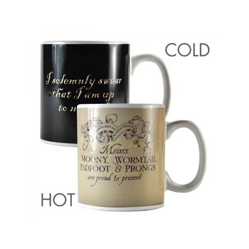 Mug thermoréactif carte du maraudeur (400 ml) - harry potter