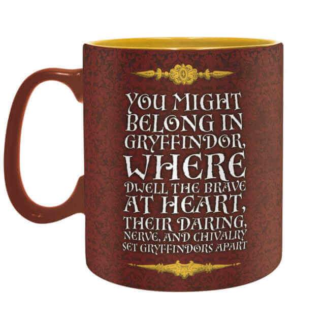 Mug gryffondor 460 ml - harry potter