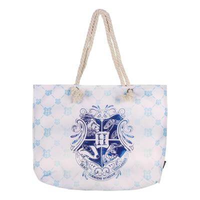 Sac de plage bleu motif poudlard - harry potter Vêtements > Accessoires > Sacs CERDA 