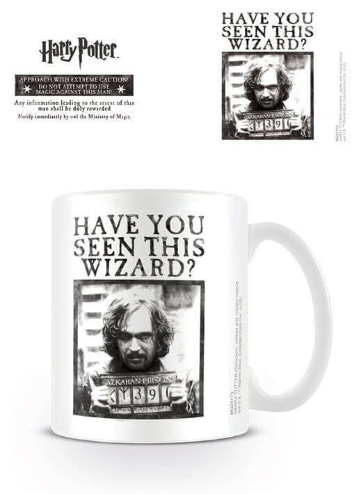 Mug sirius black "have you seen this wizard ?" - harry potter