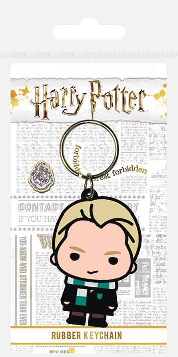 Porte-clés caoutchouc chibi drago malefoy - harry potter