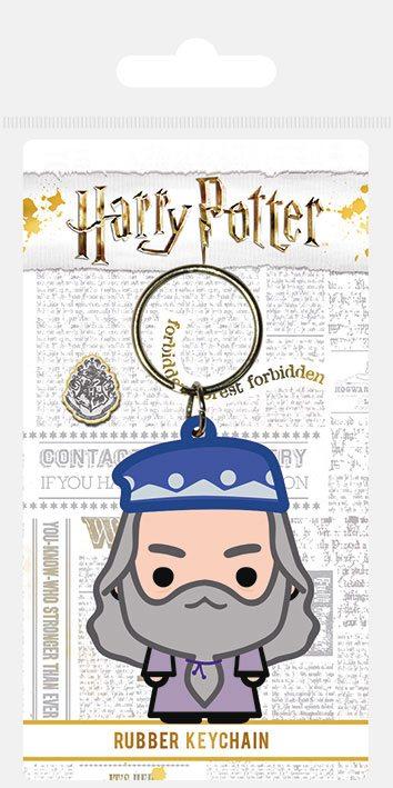 Porte-clés caoutchouc chibi dumbledore - harry potter